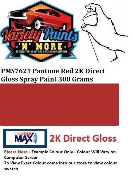 PMS7621 Pantone Red 2K Direct Gloss Spray Paint 300 Grams