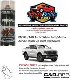 PMYFU/A4D Arctic White Ford/Mazda Acrylic Touch Up Paint 300 Grams