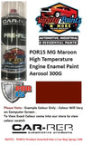 POR15 MG Maroon High Temperature Engine Enamel Paint Aerosol 300G *SEE NOTES
