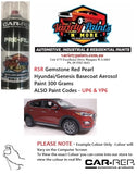R5R Gemstone Red Pearl Hyundai/Genesis Basecoat Aerosol Paint 300 Grams