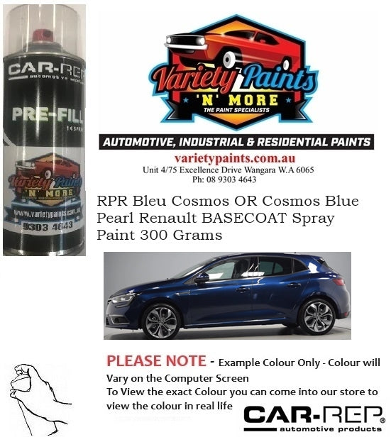 RPR Bleu Cosmos OR Cosmos Blue Pearl Renault