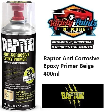 Raptor Anti Corrosive Epoxy Primer Beige 400ml