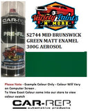 S2744 MID BRUNSWICK GREEN MATT ENAMEL 300G AEROSOL