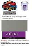 S4845 Fenster Grey SATIN Industrial  Enamel 4 LITRES