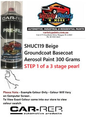 SHUC119 Beige Groundcoat Basecoat Aerosol Paint 300 Grams STEP 1