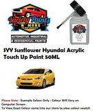 SYY Sunflower Hyundai Acrylic Touch Up Paint 50ML