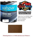 Sable Core Ten GX350A Close Match Powdercoat 250ML Touch Up tin Non Textured