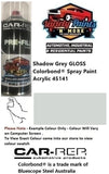 Shadow Grey GLOSS Colorbond® Spray Paint Acrylic 45141