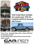 T449 Cadet Blue Suitable for Landcruiser 1969 On FJ40/45 ACRYLIC Aerosol 300 Grams