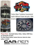 Tesla Uber Turbine Gunmetal Satin Wheel Paint Acrylic 300 Grams