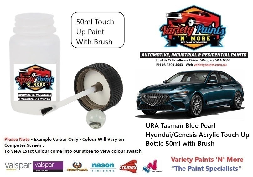 URA Tasman Blue Pearl Hyundai/Genesis Acrylic Aerosol Paint 300 Grams