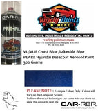 VU/VU8 Coast Blue /Lakeside Blue PEARL Hyundai Basecoat Aerosol Paint 300 Grams