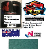 Wagon Hammercoat Green 1 Litre Epoxy Paint  HCG1