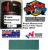 Wagon Hammercoat Green 2 Litre Epoxy Paint  HCG2