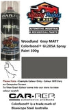 Woodland Grey/Grey Ridge/Slate Grey MATT Colorbond®GL205A Spray Paint 300g