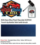 XU6 Haze Blue Pearl Hyundai Acrylic TOUCH UP BOTTLE 50ML