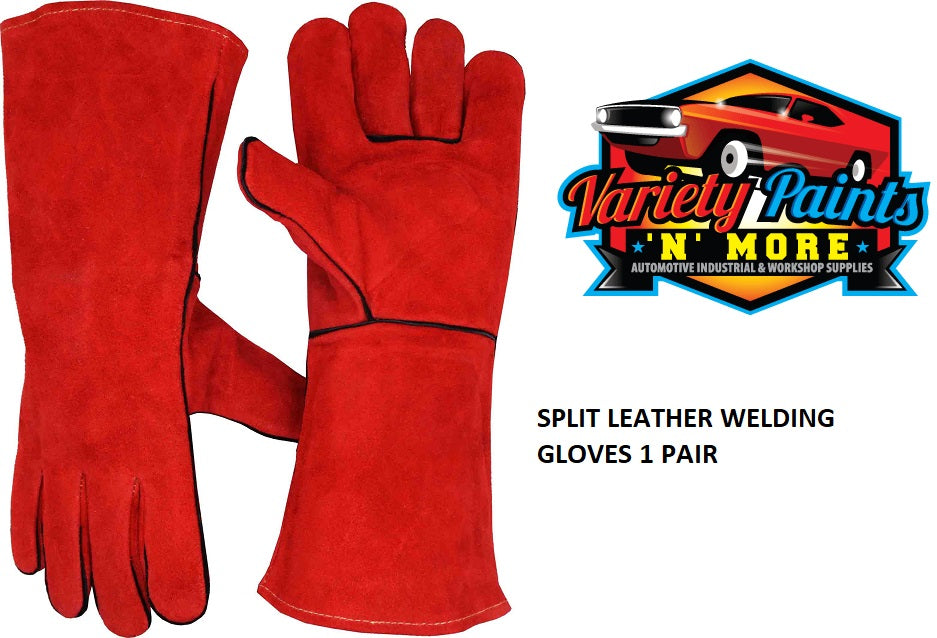 SPLIT LEATHER WELDING GLOVES 1 PAIR