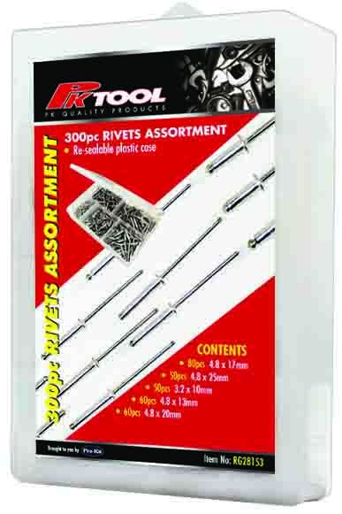 PKTOOL RIVETS 300 Pieces