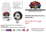 SHUC535 White Base Touch Up Bottle 50ml STEP 1