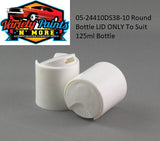 05-24410DS38-10 Round Bottle LID ONLY To Suit 125ml Bottle