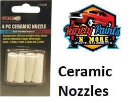 Sand Blaster 4 pc Ceramic Nozzle set for 10 Gallon Kit 10460