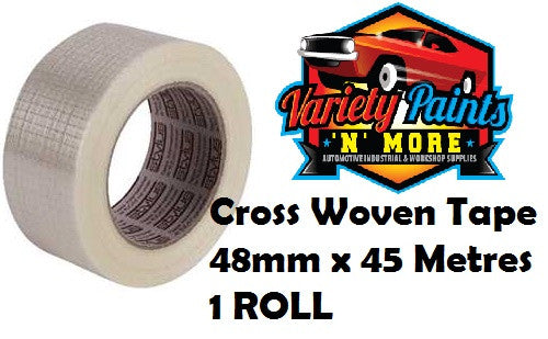 Cross Woven Filament Tape 48mm x 45m SINGLE