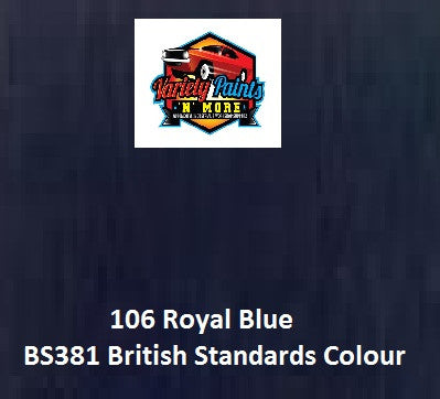 106 Royal Blue British Standard Gloss Enamel Aerosol 300 Grams