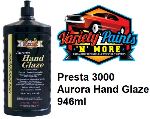 Presta 3000 Aurora Hand Glaze 946ml