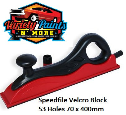 Speedfile Velcro Block 53 Holes 70 x 400mm