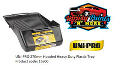 UNi-PRO Plastic Tray Hooded 270mm (Solvent resistant)