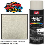 1756 Cream White Custom Colourcoat Vinyl Aerosol 300 GRAMS