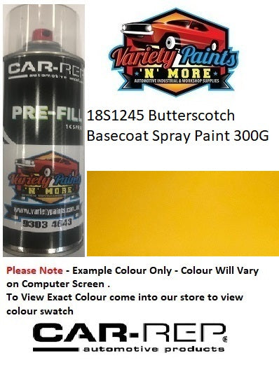 18S1245 BUTTERSCOTCH Basecoat 300 Grams