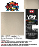 18S1517TR Troopy Light Tan Brown Colourcoat Vinyl Aerosol 300 Grams
