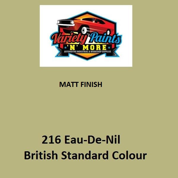216 Eau-De-Nil British Standard MATT Enamel Aerosol 300 Grams