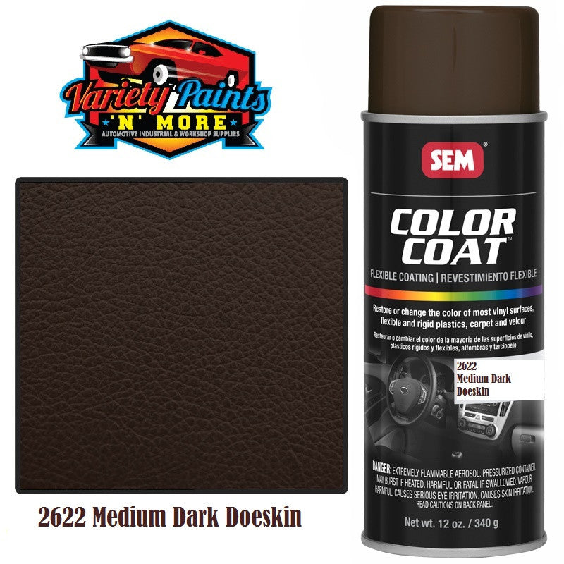 SEM Medium Dark Doeskin Colourcoat Vinyl Aerosol Variety Paints N More