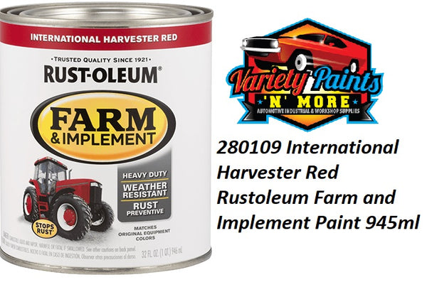 Rust-Oleum Rust-Oleum 280127 Specialty Farm & Implement Rust Prevention  Spray Paint, 12Oz