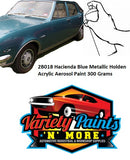 2B018 Hacienda Blue Metallic Holden ACRYLIC Aerosol Paint 300 Grams