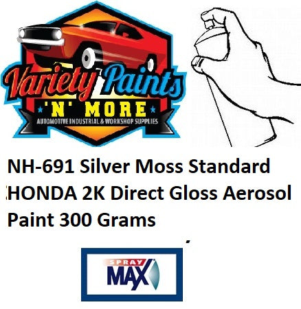 NH-691 Silver Moss Standard HONDA 2K Direct Gloss Aerosol Paint 300 Grams