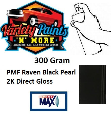 PMF Raven Black Pearl ROVER 2K DIRECT GLOSS Paint 300 Grams