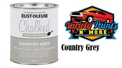 Rustoleum Chalked Ultra Matt Country Grey 1 Quart