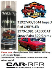 31927/RX/6044 Impact Red CHRYSLER 1979-1981 Basecoat Aerosol Paint 300 Grams