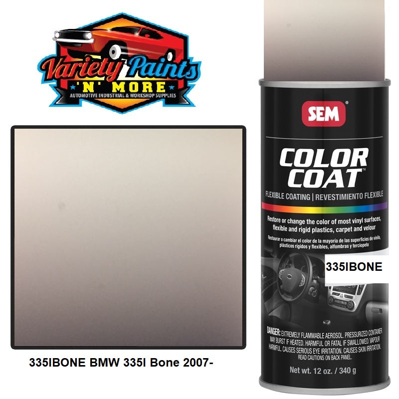 SEM BMW 335I 2007 BONE Colourcoat Vinyl Aerosol