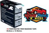 3M PERFORATED TRIM MASKING TAPE 50.8mm x 10 Metres