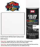 5133 Pastel White SEM Colourcoat Vinyl Aerosol 300 Grams