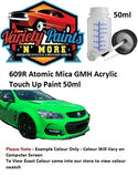 609R Atomic Mica GMH Acrylic Touch Up Paint 50ml