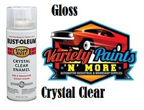 RustOLeum Stops Rust Crystal Clear Gloss Aerosol 340g