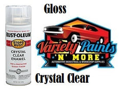 RustOLeum Stops Rust Crystal Clear Gloss Aerosol 340g