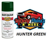 RustOLeum Stops Rust Hunter Green Gloss Aerosol 340g