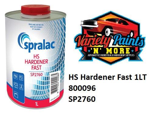Spralac 2K Hardener HS Fast 1 Litre SP2760