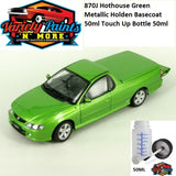 870J Hothouse Green Metallic Holden Basecoat 50ml Touch Up Bottle 50ml